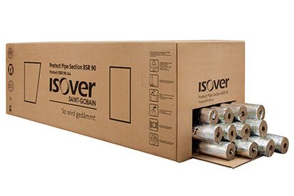 ISOVER Brandschutz-Rohrschale Protect Pipe Section BSR 90 Alu2