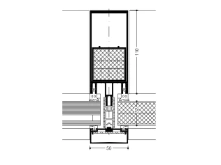WICTEC50 FP / WICTEC 60FP Brandschutzfassade (©WICONA)
