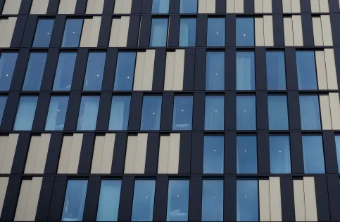 HUECK Trigon FS am QO Hotel Amsterdam - LEED Platin Zertifizierung(U.S. Green Building Council)
