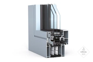 WICLINE 95 Passivhaus ©WICONA