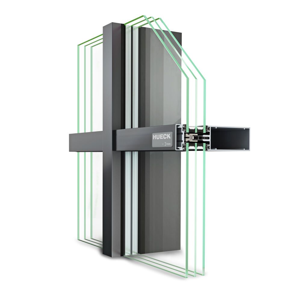 FASSADENSYSTEM HUECK TRIGON 40