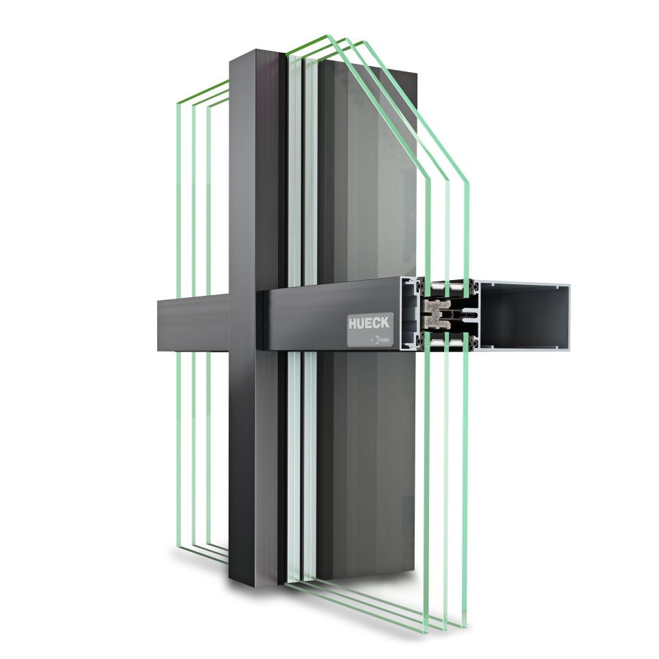 FASSADENSYSTEM HUECK TRIGON 50