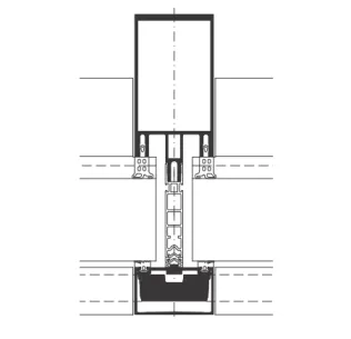 WICTEC 50 DH / WICTEC 60 DH - Fassade mit Durchschusshemmung (©WICONA)