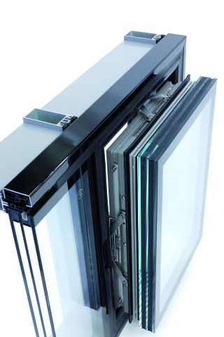 WICLINE 90SG - Senk-Klappfenster