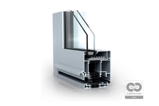 WICLINE 75 EVO Fenstertür barrierefrei ©WICONA