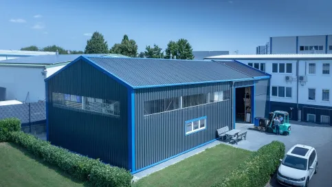 Lager- und Logistikhalle - Modulare Raumlösungen