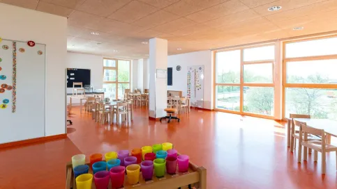 Aufstockung Modulbau - Erweiterung des Kinderhauses Römerauterrasse