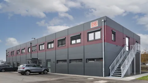 Konzerngelände der DB Netz AG in Trier - Flexible Büros für modernes Arbeiten