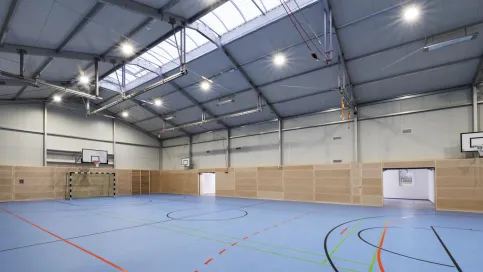 Sporthallen und Mehrzweckhallen - Modulare Raumlösungen