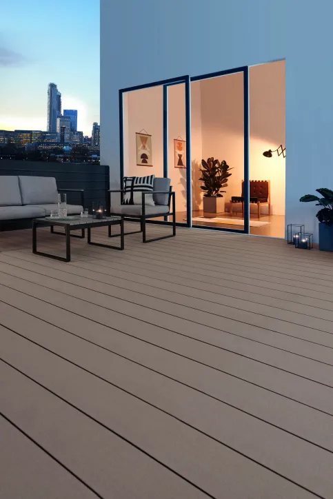 NaturinForm Terrassendiele Die Urbane, Sisal