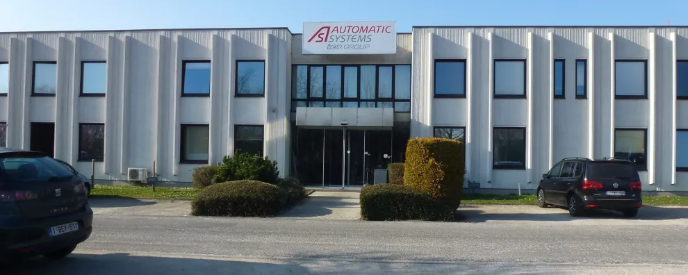Firmenzentrale in Wavre. Belgien