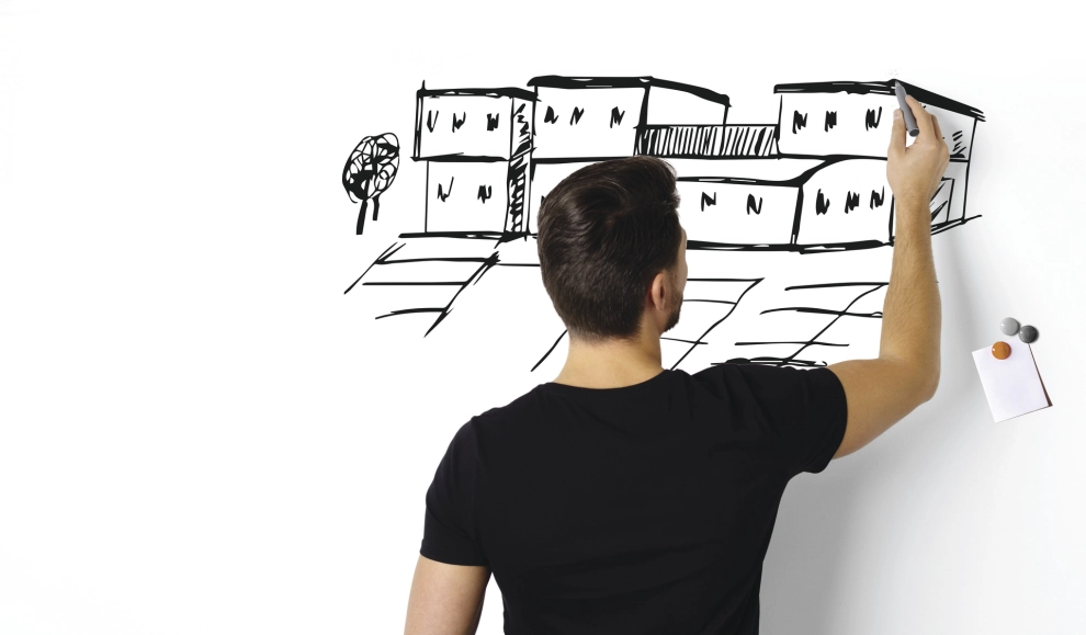 SYSTEXX Active, hier: SYSTEXX Active Magnetic Whiteboard - matt