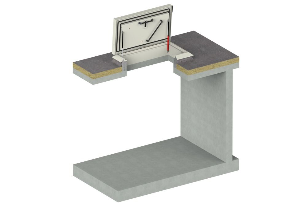 Staka Flachdachausstieg ThermoTop