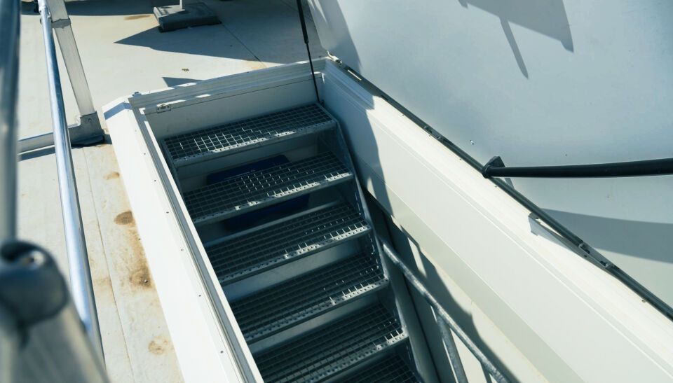 Staka Feste Treppe für Flachdachausstieg