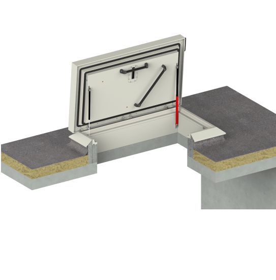 Staka Flachdachausstieg ThermoTop
