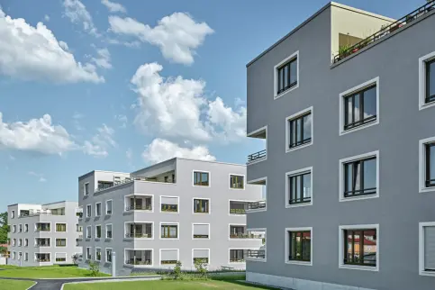 Neugablonz, Iser-Quartier