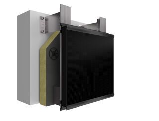 Sto Vorgehängtes hinterlüftetes Fassadensystem StoVentec Photovoltaics Inlay