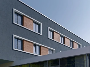 Apartmenthaus Kraftwerkschule, Essen, DE, Quelle: Sto SE & Co. KGaA, Foto: Guido Erbring, Köln, DE