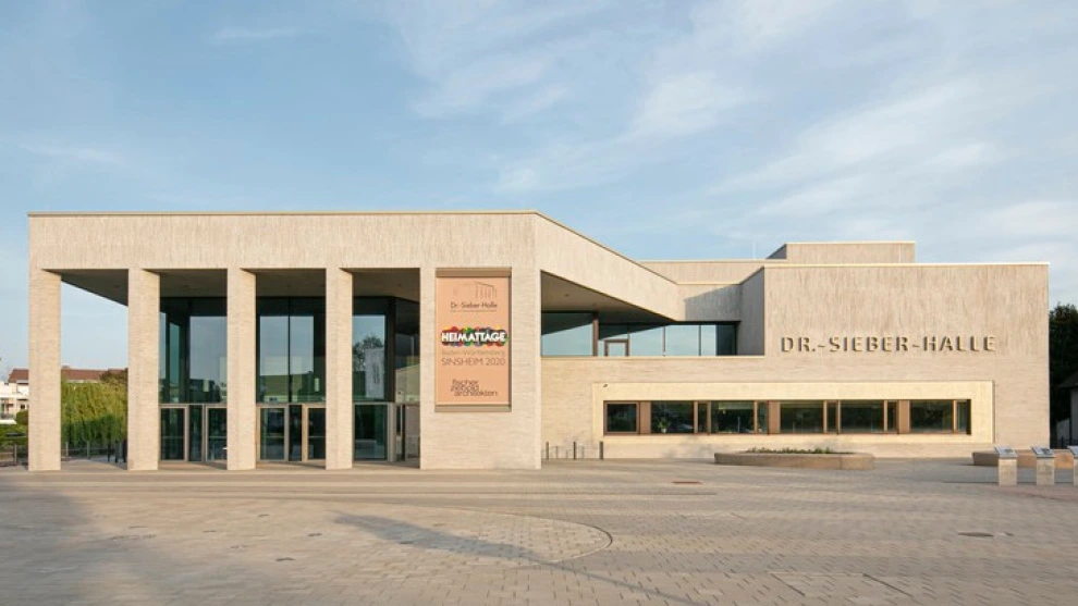 Dr.-Sieber-Halle, Sinsheim, DE, Foto: Johannes Vogt, Mannheim, DE