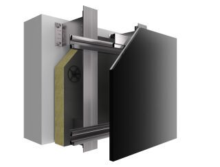 Sto Vorgehängtes hinterlüftetes Fassadensystem StoVentec Glass