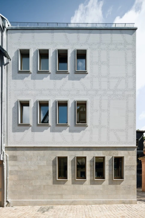 Wohn- und Atelierhaus „Kleiner Ritter“, Frankfurt a. M., DE Foto: Axel Stephan, Frankfurt a. M., DE