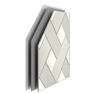 Fassadenbekleidung StoEcoshape