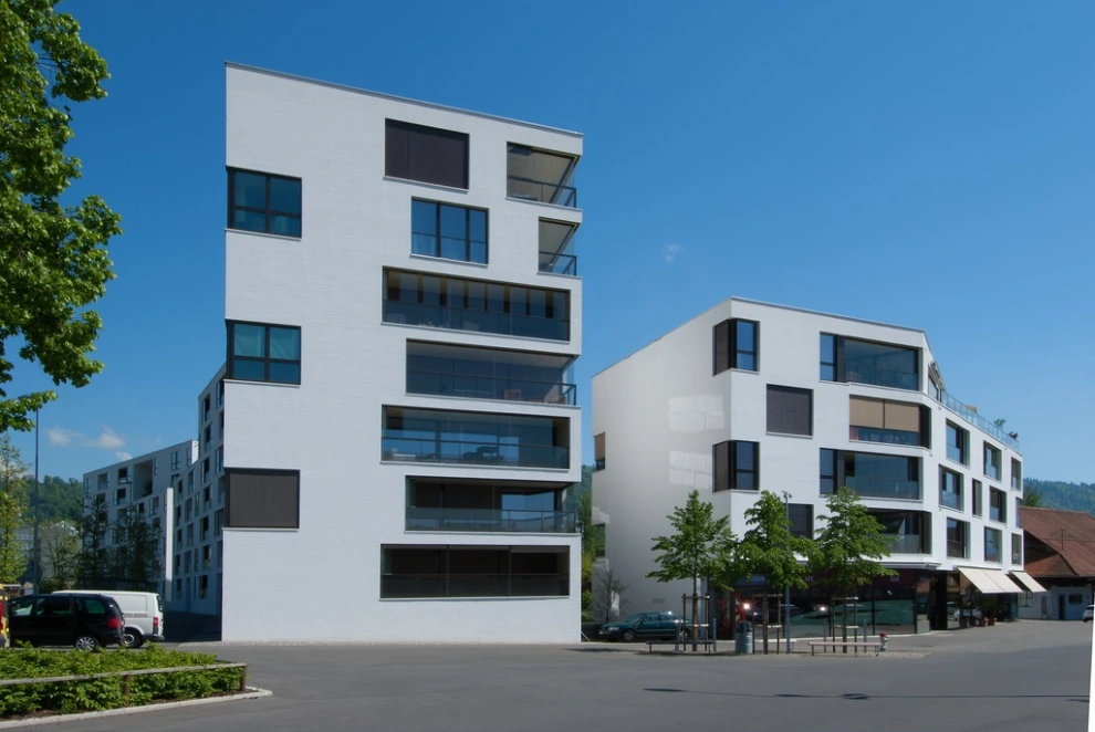 Wohnüberbauung Schutzengel, Zug, CH, Foto: Günter Laznia, Bregenz, AT