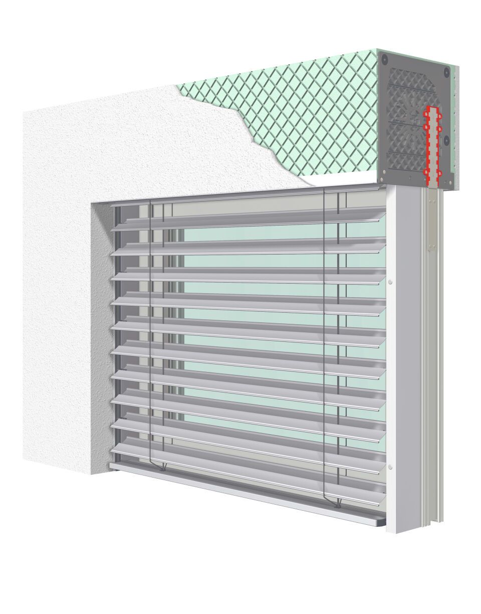 WAREMA Neubau-Aufsetz-Raffstore