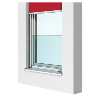 Geländersystem VisioNeo Sun mit Fenster-Markisen