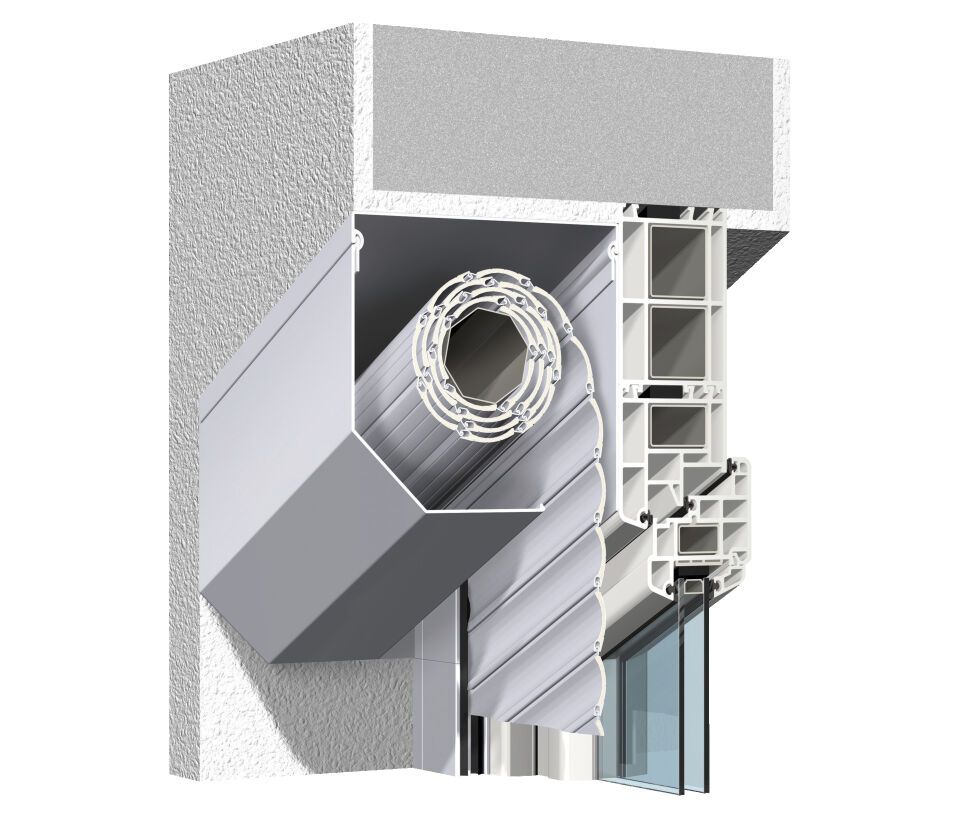 WAREMA Schräg-Rollladen S6