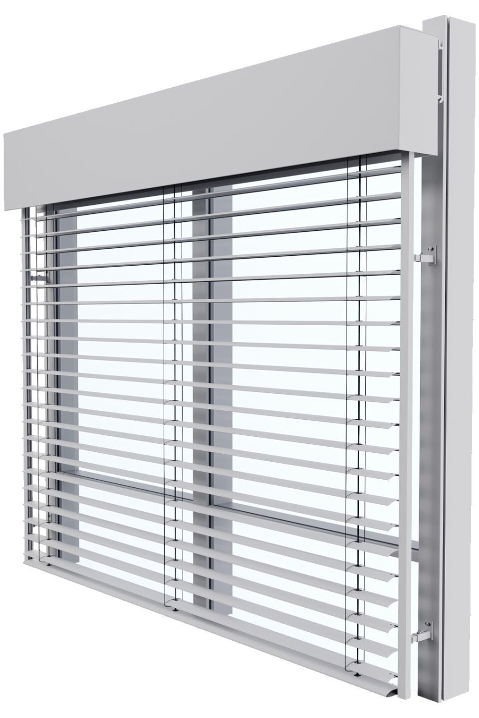 WAREMA Pfosten-Riegel-Raffstore