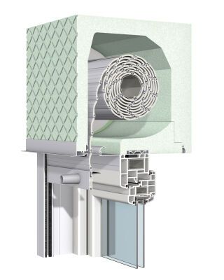 WAREMA Neubau-Aufsetz-Rollladen