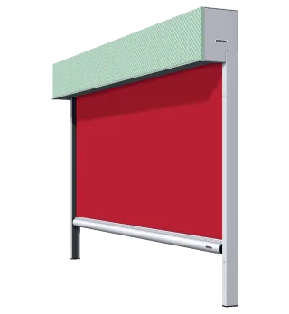 Fenster-System-Markise FSM mit Schienenführung