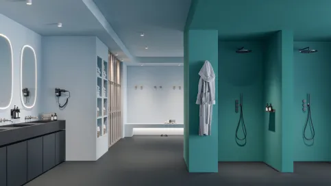 Solidro auf Wänden und Boden in einem deutschen Schwimmbad