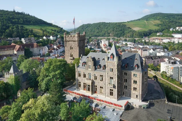Die Burg Klopp in Bingen am Rhein - Wahrzeichen der Stadt
