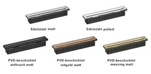 Materialvarianten Zentrix