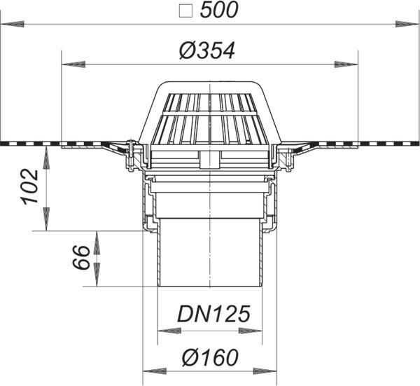 DALLMER DallBit Dachablauf 62 D