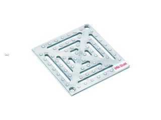 DALLMER Rost RHS 140, 1,5 mm, rutschh., verschr., 140 x 140 mm