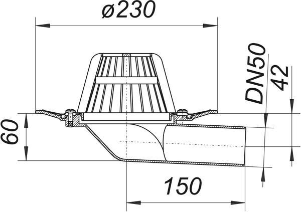 DALLMER Dachablauf 83 D