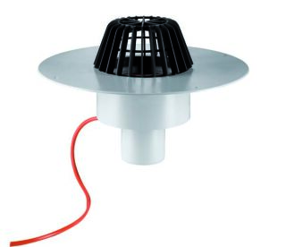 DALLMER Dachablauf 62 H PVC, beheizt, DN 125