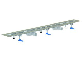 DALLMER Duschrinne CeraLine Nano F Duo 2000 mm, DN 50