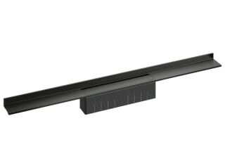 DALLMER Duschrinne CeraWall Select schwarz matt, 800 mm