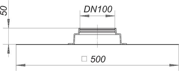 DALLMER Rohrdurchführung Tisto