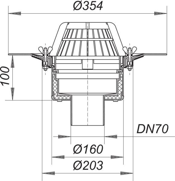 DALLMER Dachablauf 62