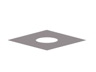 DALLMER Anschlussblech, 600 x 600 mm 600 x 600 mm