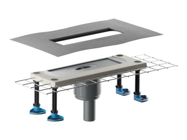 DALLMER CeraFlex Ablaufgehäuse senkrecht