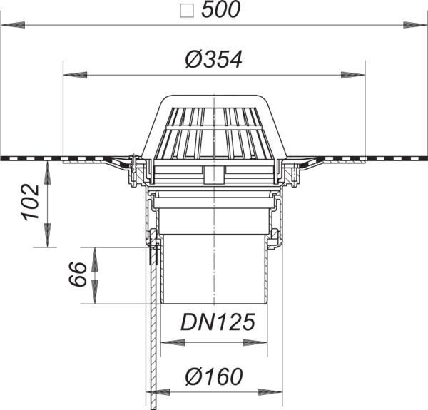 DALLMER DallBit Dachablauf 62 D