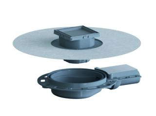DALLMER Bodenablauf DallDrain Ind. Plan OM, DN 40, 100 x 100 mm