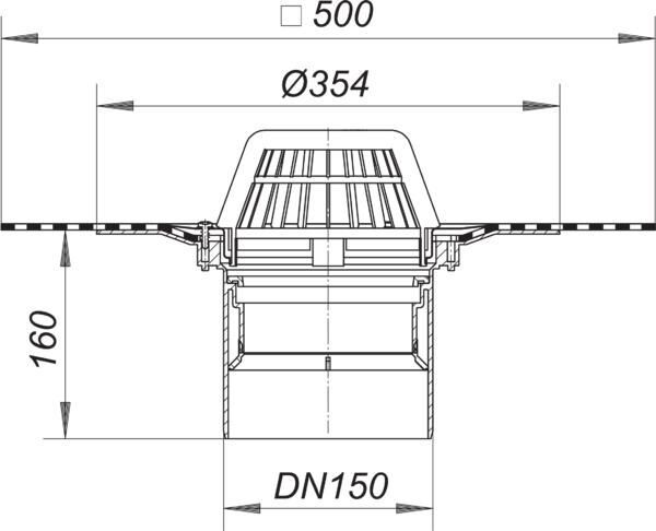 DALLMER DallBit Dachablauf 62 D