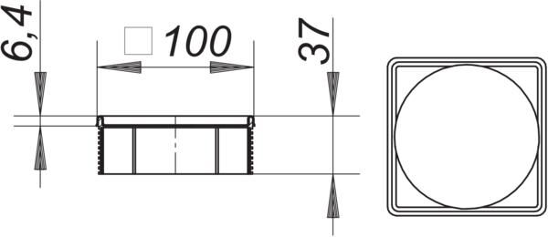 DALLMER Aufsatzrahmen TS